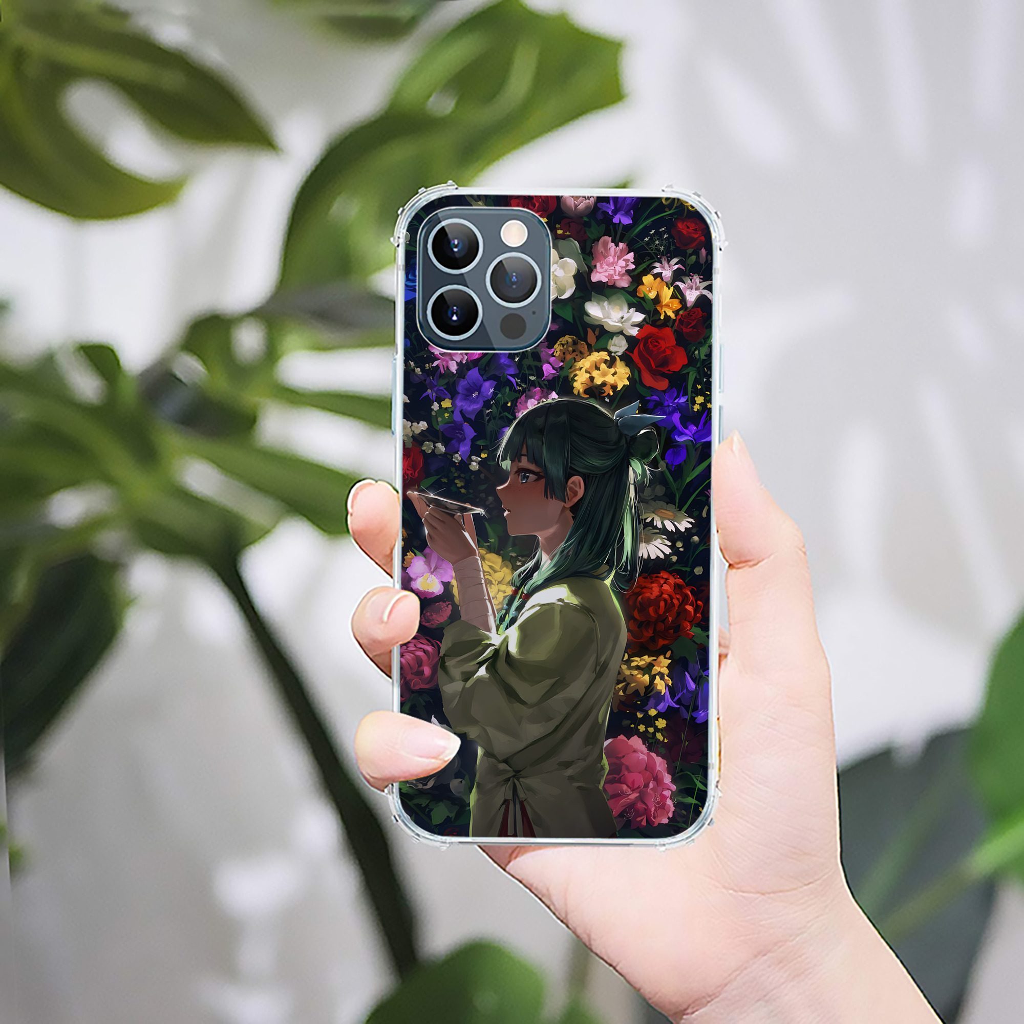 （画像用） 薬屋のひとりごと The Apothecary Diaries 【iPhone 12シリーズ対応】透明スマホケース（クリアソフトケース）